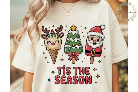 Cute Christmas Popsicles PNG Clipart Illustrations