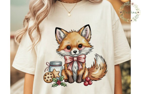 Cute Fox Christmas Cookies PNG Clipart Review