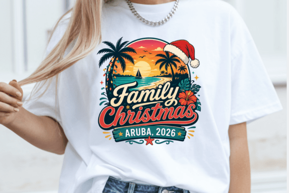 Family Christmas Aruba 2026 Illustrations Review