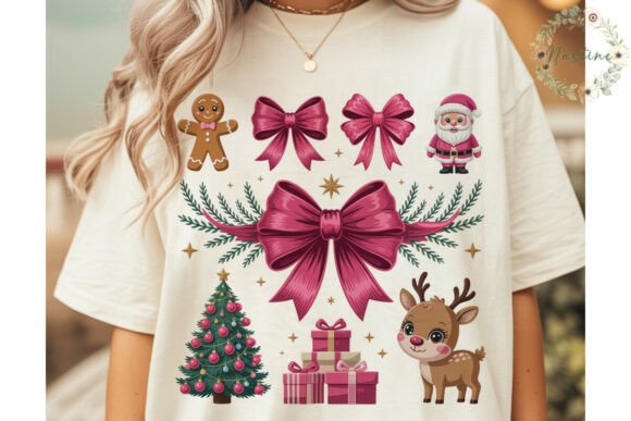 Girly Christmas Elements PNG Clipart Review
